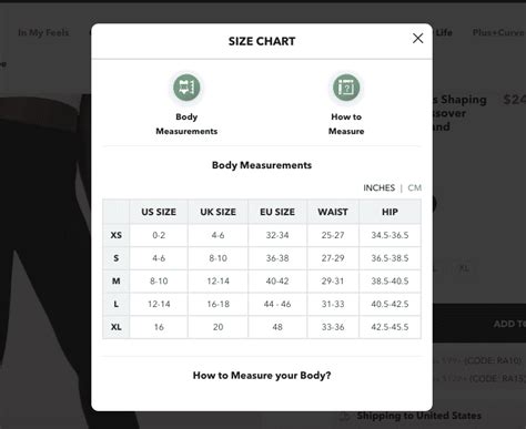 halara size chart|Sizing Help